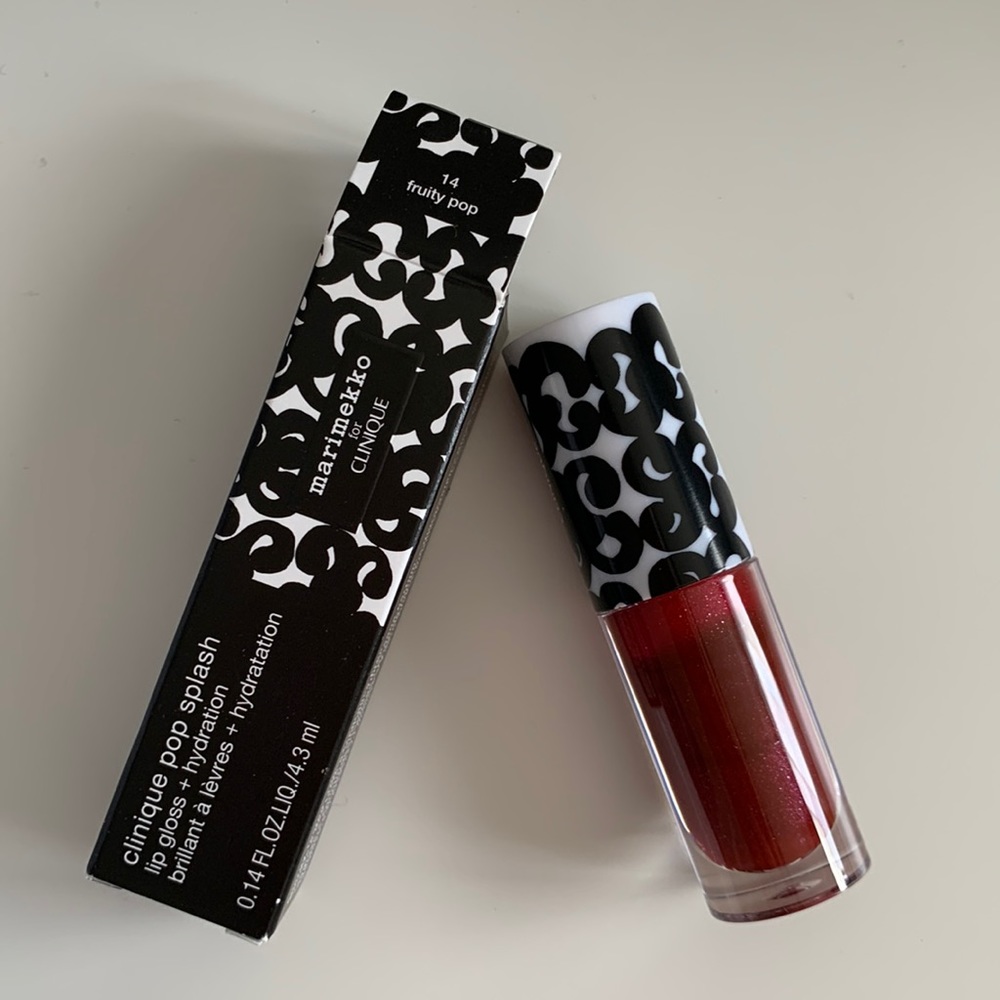 CLINIQUE red lipgloss NEW